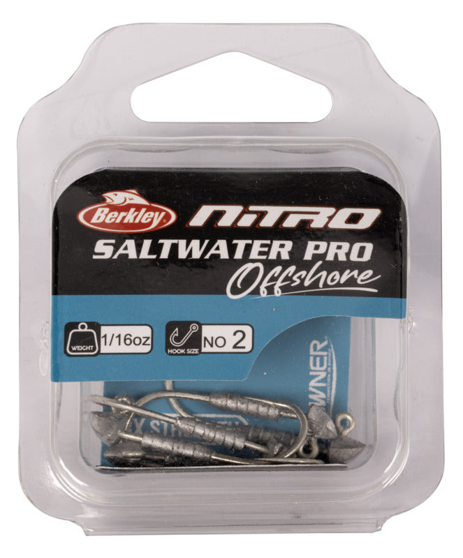 Berkley Nitro Saltwater Pro Offshore Jig Heads - New 2023 Packaging