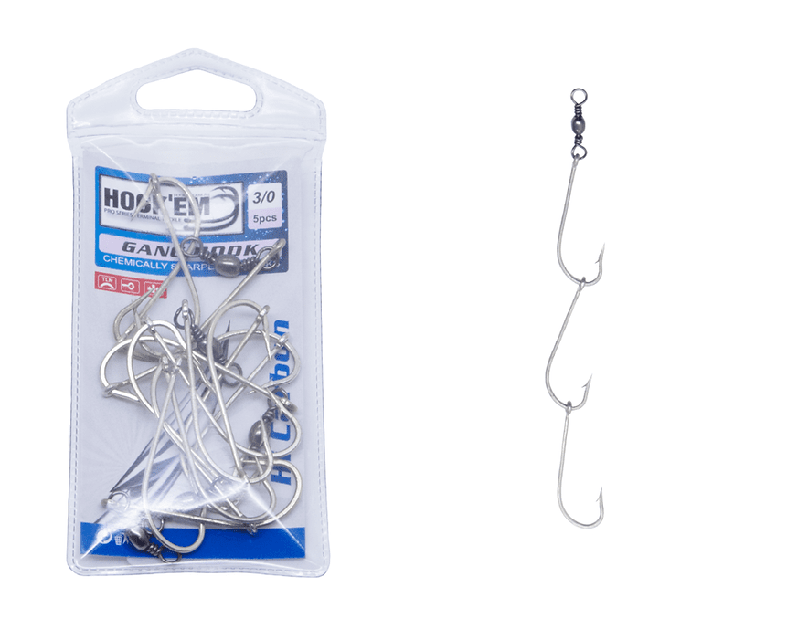Hook'Em Fishing Gang Hooks
